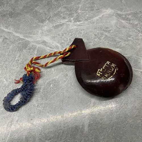 Hand-Painted Wooden Castanets Fiesta Brava used
