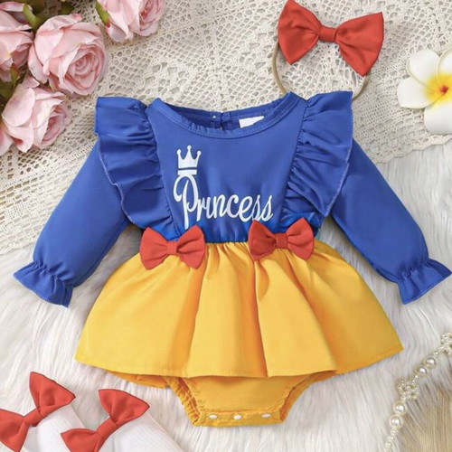 Snow White Costume Dress for Baby Like New Size 62 (1-3 Months)