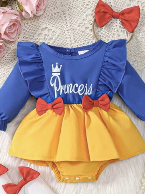 Snow White Costume Dress for Baby Like New Size 62 (1-3 Months)
