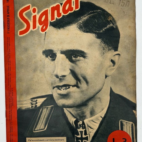 Signal magazine used, original Italian edition April 1943