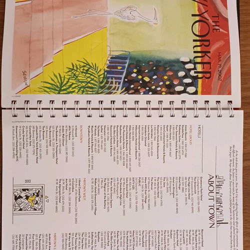 New Yorker collectible diary 2021 new