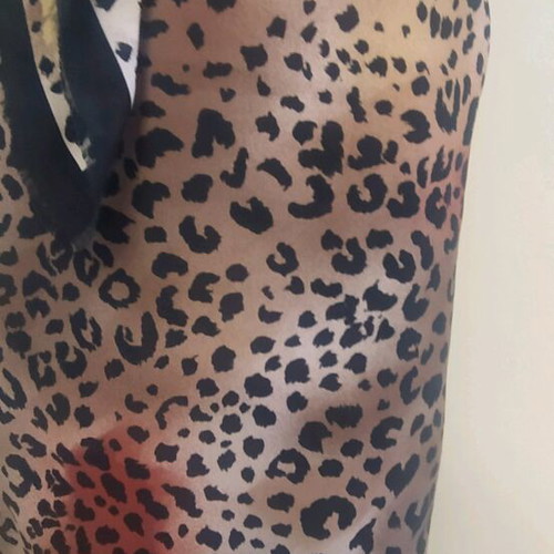 Leopard print pashmina new, scarf and pareo