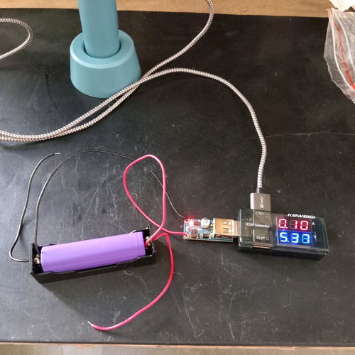 Li-ion Battery to USB Converter like new