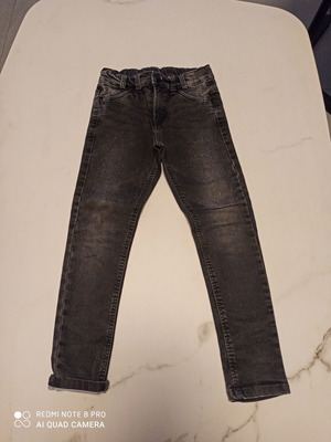 Jeans black pants Idexe new, size 9-10 years, slim fit