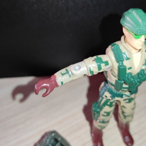 G.I.JOE Recoil (v1) 1989 action figure used, Hasbro