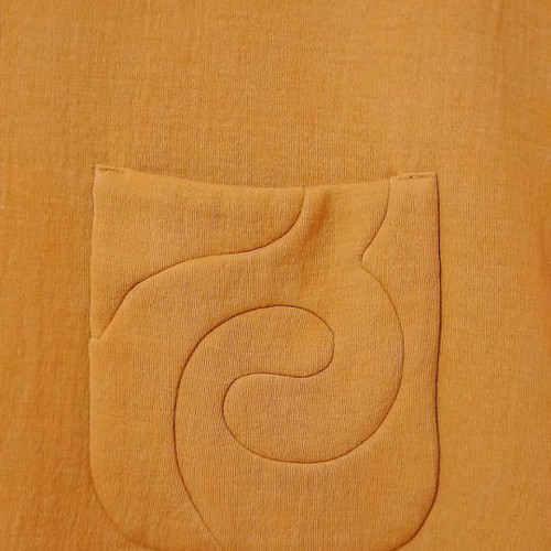 Fendi men's T-shirt new, size S, mustard color