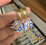 Fish earrings like new, colorful summer style