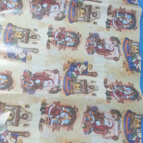 Christmas wrapping paper new, pack of 8 sheets