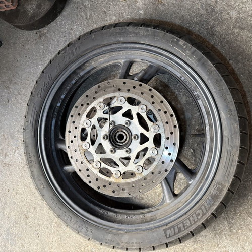 Yamaha TDM 850 front wheel with rim and brake discs