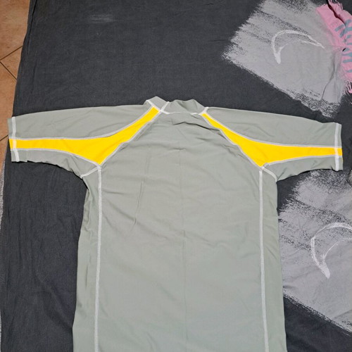 LALIZAS Rash Guard Short Sleeve Block Tech Pro SPF 50+ New