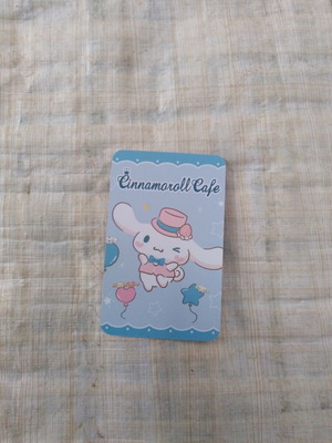 Sanrio Pochacco Handmade Keychain white turquoise