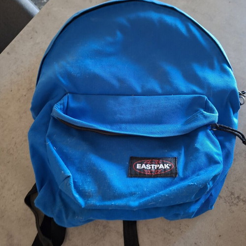 Eastpak backpacks, black and blue, refurbished