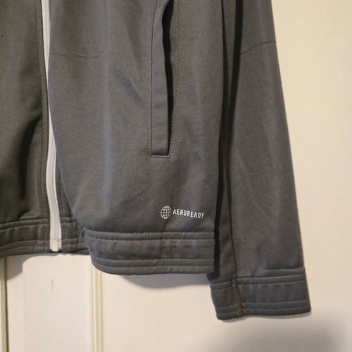 Adidas men's sports jacket like new, gray, size M
