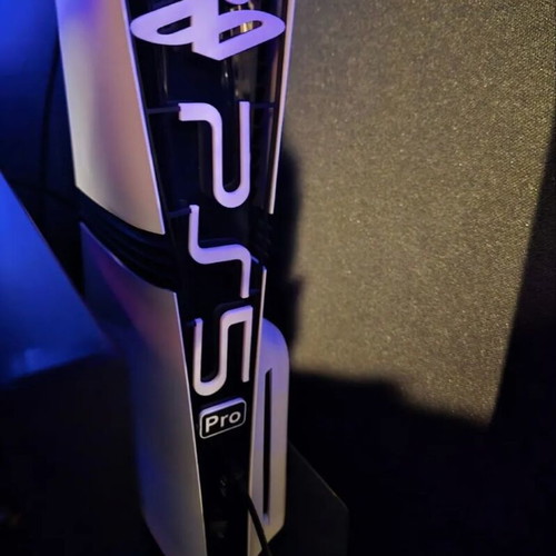 PS5 Pro cover with logo made to order