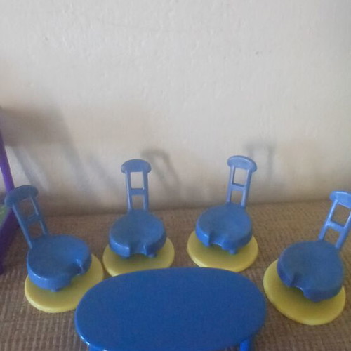Peppa house accessories playset like new