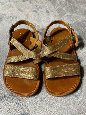 Pom D' Api kids' leather sandals No 25