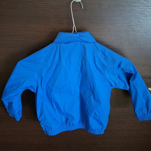 Knot So Bad reversible jacket like new, size 92, blue/plaid