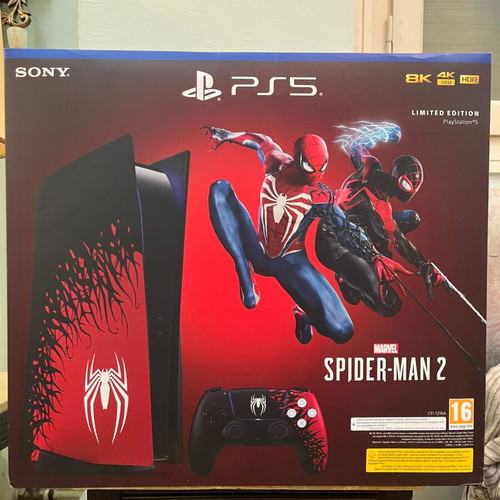 Sony PlayStation 5 Disk Marvel’s Spider-Man 2 Limited Edition Bundle καινούργιο, 825GB CFI-1216A