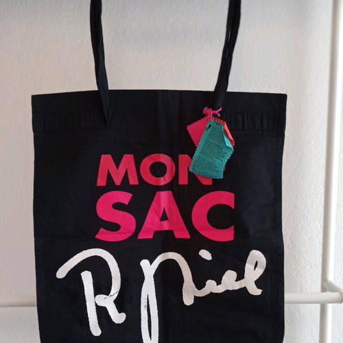 Sonia Rykiel x H&M fabric tote bag new, collectible, black