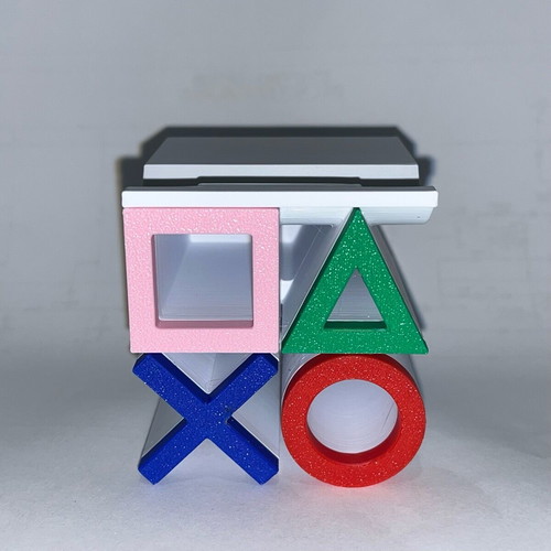 Βάση για χειριστήριο PS5 με design PlayStation buttons κατόπιν παραγγελίας