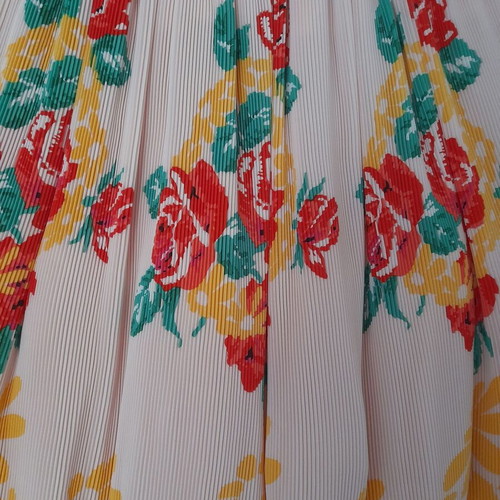 Manoush evening dress like new, colorful, strapless