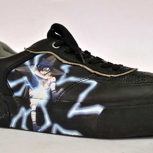 Bershka Naruto Black Sneakers size 40