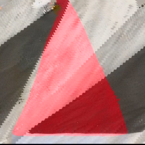 Σκουφάκι Αγίου Βασίλη με καμπανάκια μεταχειρισμένο, με φθορές