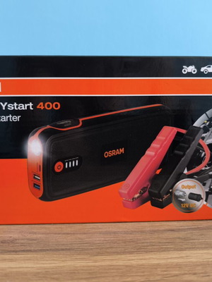 Osram BATTERYstart 400 jump starter new, 16800mAh, 400-2000A