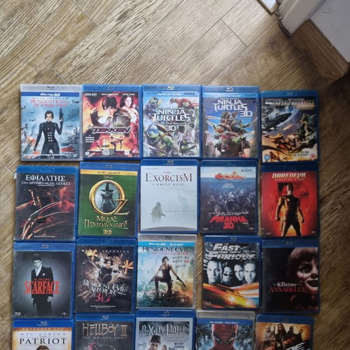 Blu-Ray DVD set of 20 used with Greek subtitles