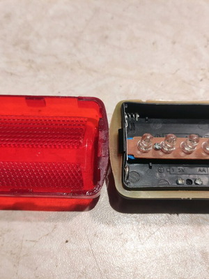 Rear LED bicycle light like new