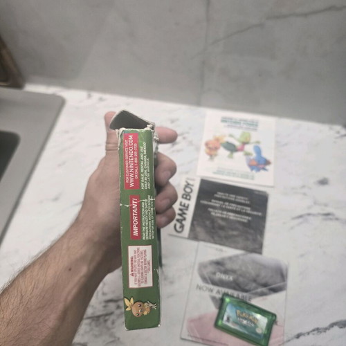 Pokemon Emerald used CIB USA Edition