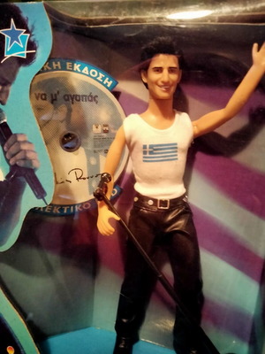 Sakis Rouvas Collectible Doll 2004 Mint in Box with DVD