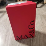 Παπούτσια Max&Co γυναικεία υφασμάτινα μεταχειρισμένα No. 39 μαύρα