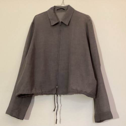 Toni Gard women's set transparent cropped jacket and asymmetric skirt like new