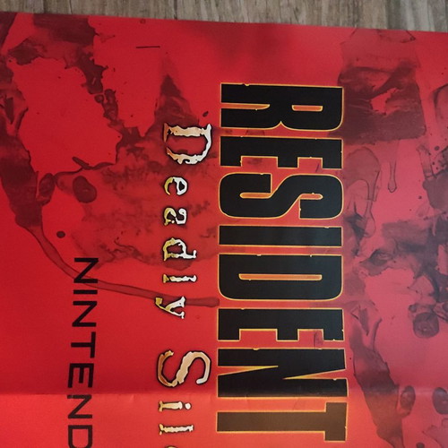 Resident Evil Deadly Silence promo poster used