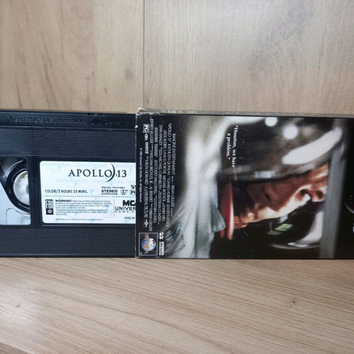 Apollo 13 VHS used, English version without subtitles