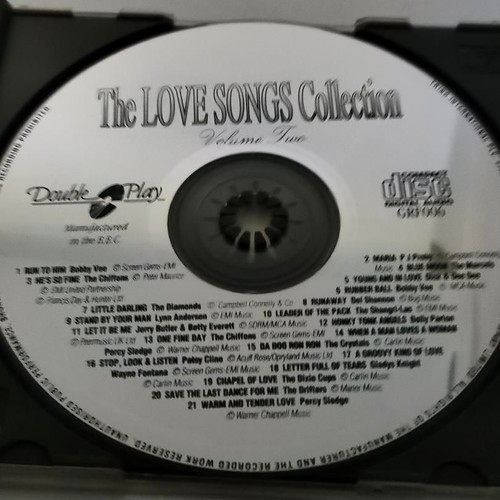 The LOVE SONGS Collection Volume Two CD like new