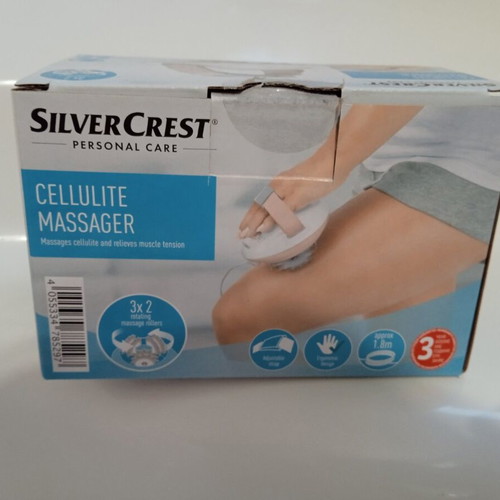 Anti-cellulite massage device with two speed settings