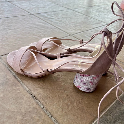 Mairi Boo for Envie pink sandals like new, size 42