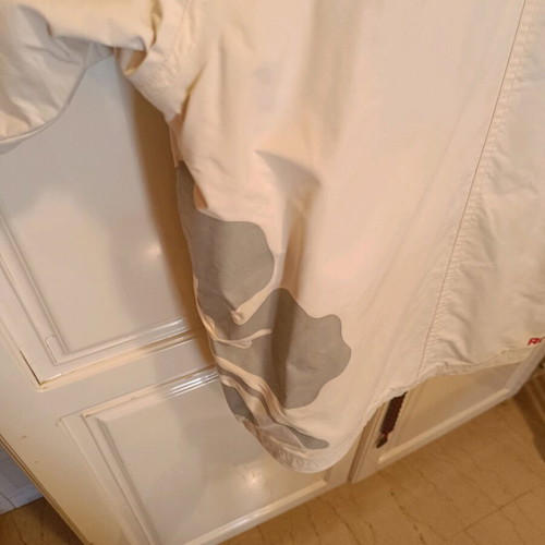 Quicksilver thermal jacket like new, white, size L