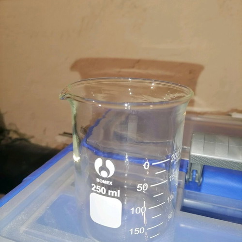 Bomex laboratory glass beaker 250 ml new, transparent