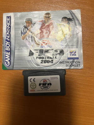 Fifa Football 2004 GBA game with booklet