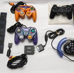 Πακέτο περιφερειακών χειριστηρίων PlayStation 2 και GameCube σαν καινούργια