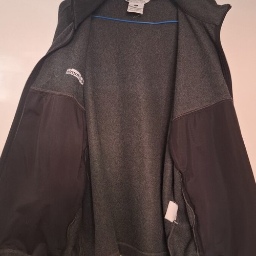 Columbia fleece jacket XL like new, gray