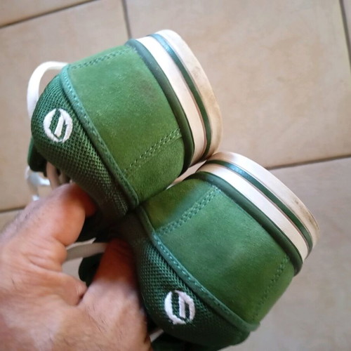 Athletic shoes new, brand xdye, green, size 42