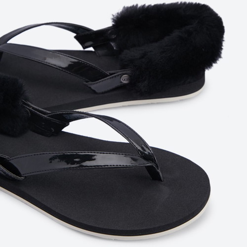 Ugg Australia sandals like new, black, size 39.5-40