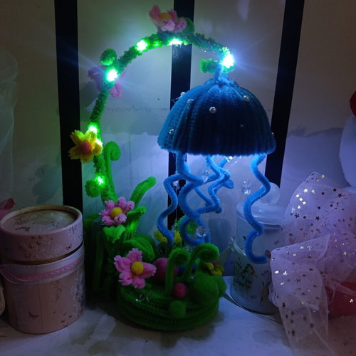 Handmade Medusa table lamp