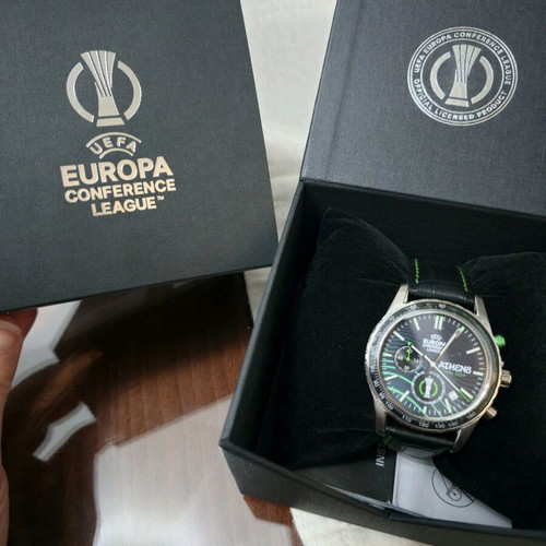 Jacques Lemans συλλεκτικό ρολόι UEFA Athens 2024 καινούργιο ανδρικό