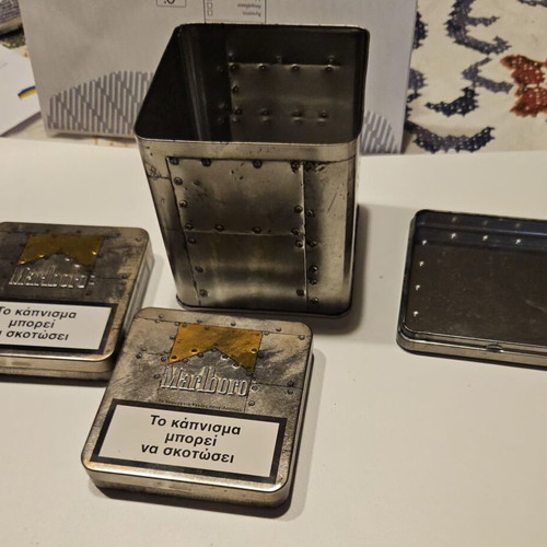 Marlboro Metal Anniversary Boxes like new with packaging case