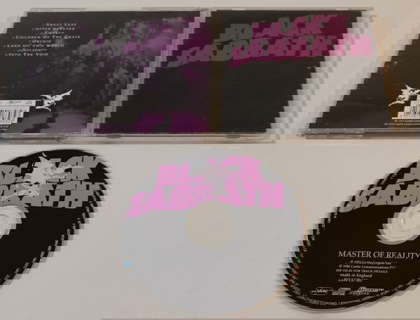 CD Black Sabbath - Master of reality